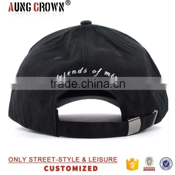 embrodiery custom 5 panel fitted baseball cap