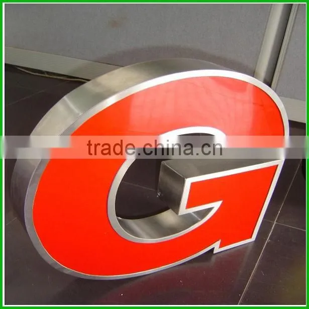 Eye-Catching 3D Letter Light Channel Led Sign