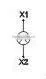 flat waterproof electrical push button switch with LED ,silver contact grade A LA167-B2-BW