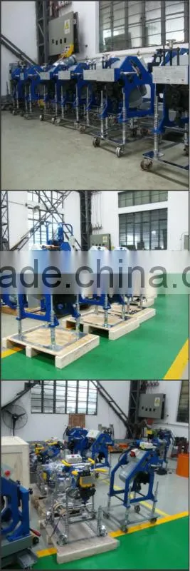 GBM-6D Plate Edge Miller Big Blue Plate Beveling Machine