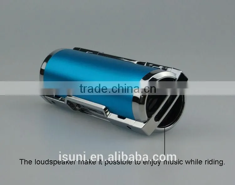 Free pack box external 5000mah mini bluetooth speaker with power bank with LED torch