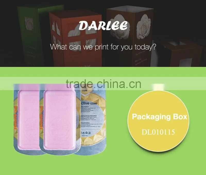Wholesale clear window fashionable electronic packaging color box