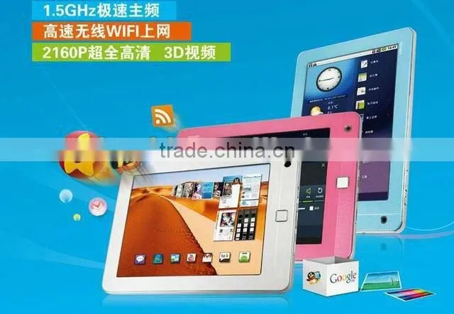 A81 8 inch Android 4.0 Tablet +0.3MPcamera+1.2GHz A10 CPU 02