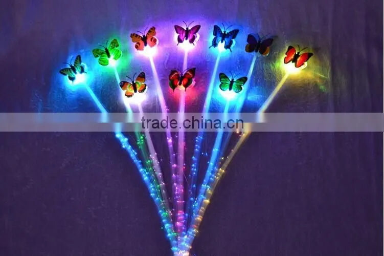 LED Flashing Glow Hair