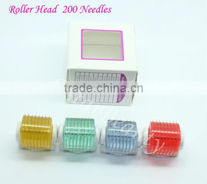 Derma roller needles auto mts dermaroller wrinkle eraser --(Replaceable Derma Roller )