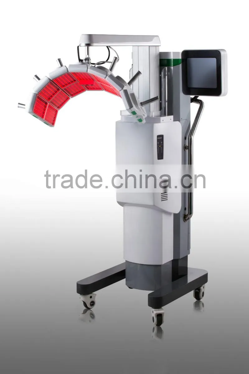 Led and infrared light therapy machine for face care