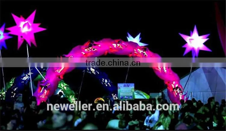 lwo price discount christmas inflatable star With certificates