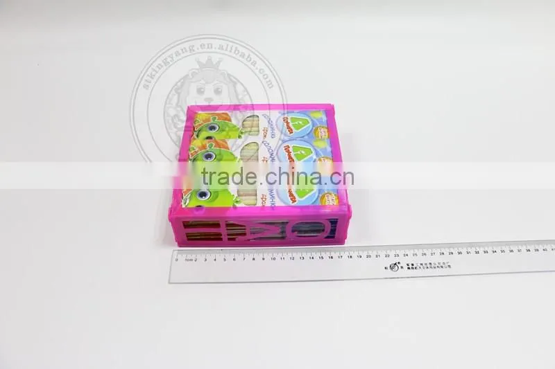 Plastic Tube Fruity Mini Ball Hard Sugar Straw Candy