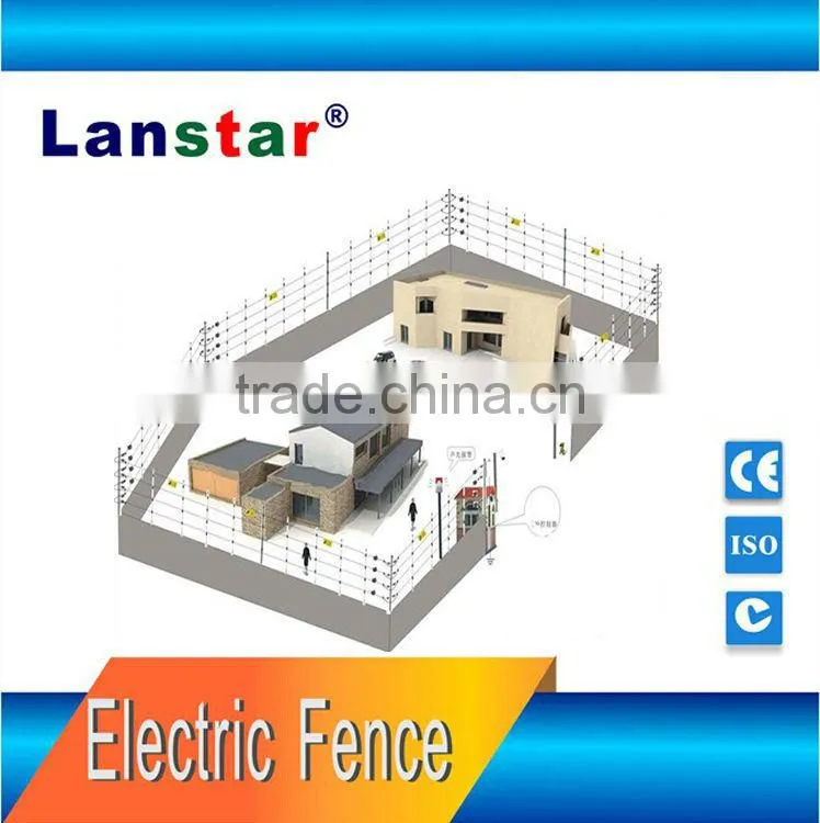 Power station fence security product residential electric fence product advanced perimeter security electric fence accessories