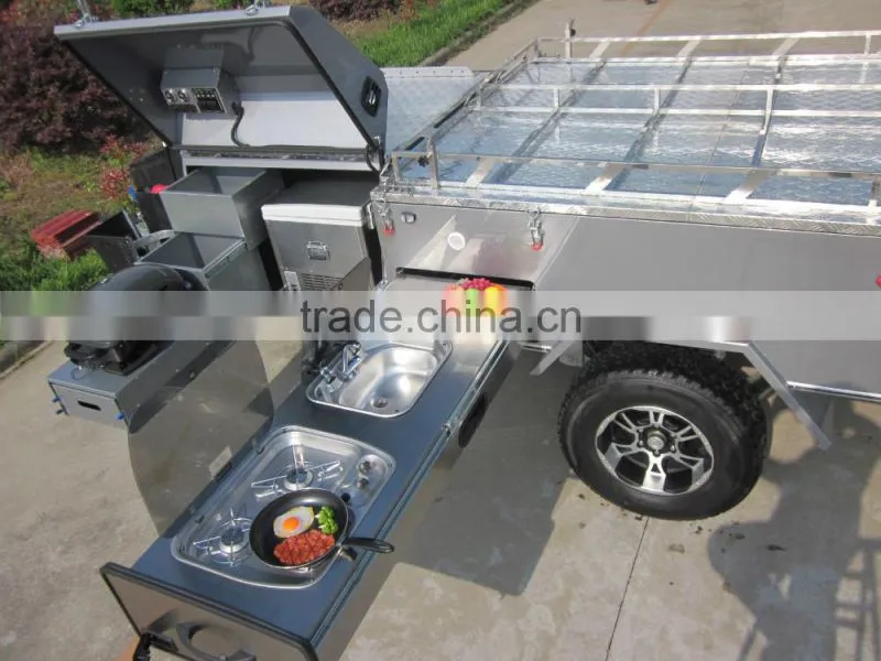 2017 Off road hard floor camper trailer travel trailer camping trailer tent trailer