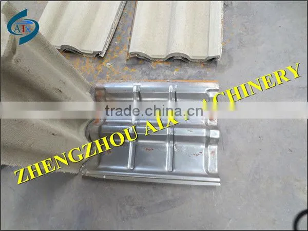 Automatic hydraulic concrete roof tiles making machine