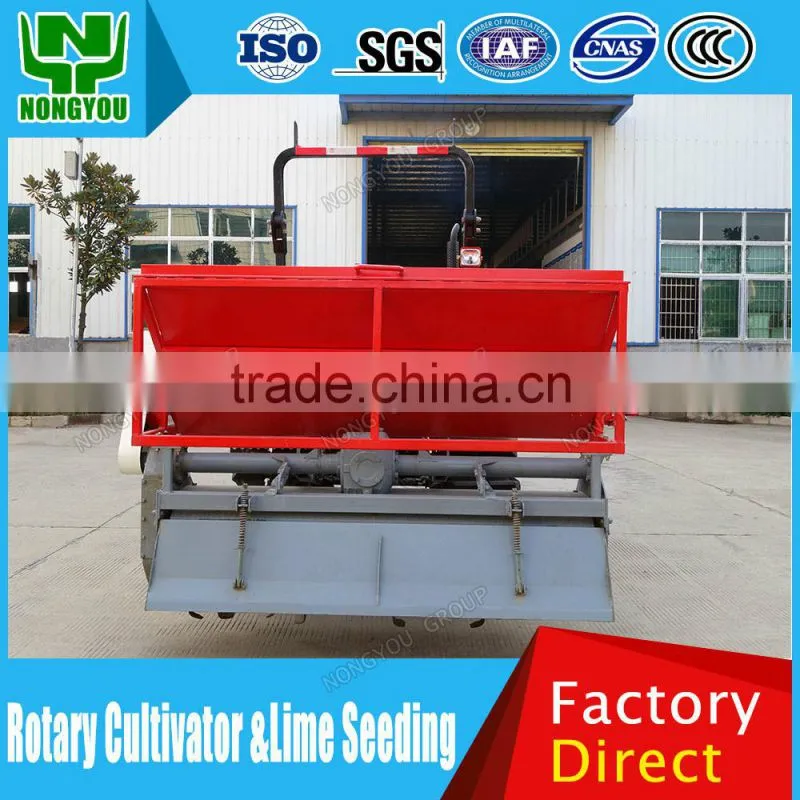 Factory Price Rotary Tiller Tractor Rotary Tiller Engine Power Rotary Cultivator Tiller With Lime And Fertilizer Spill 2FG-160