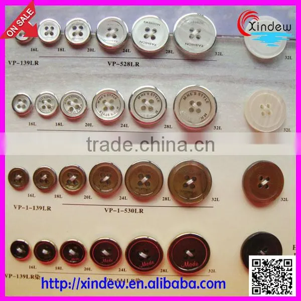 Fashion design coat buttons/suit button/shirt button/High-end clothing buttons
