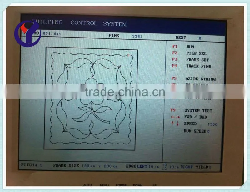 Computerized Single Head Quilting Machine