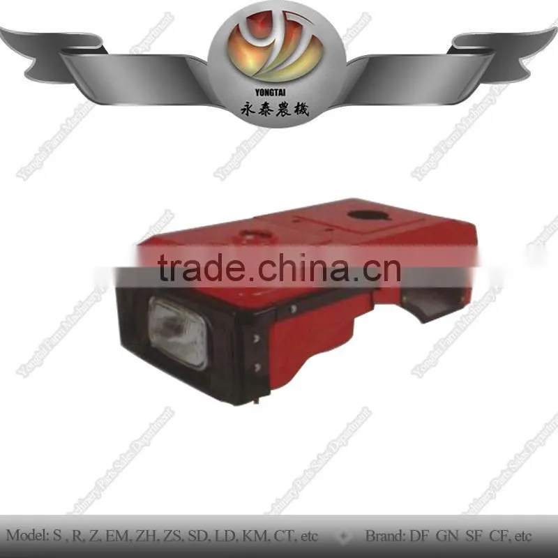 tractor S195 square oil tank, farm machine S195 square fuel tank with high quality alloy