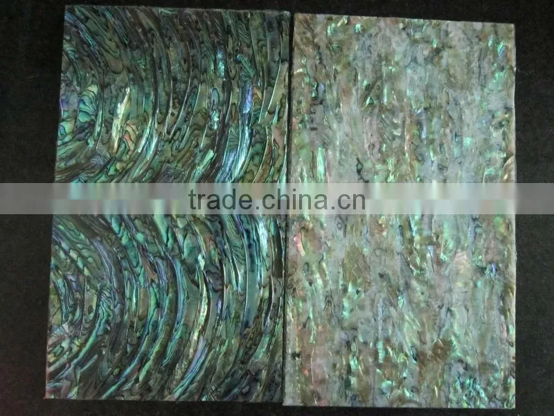 Thick natural abalone paua shell paper shell inlay