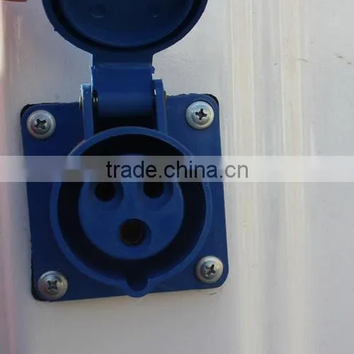 large size mobile steel food trailer