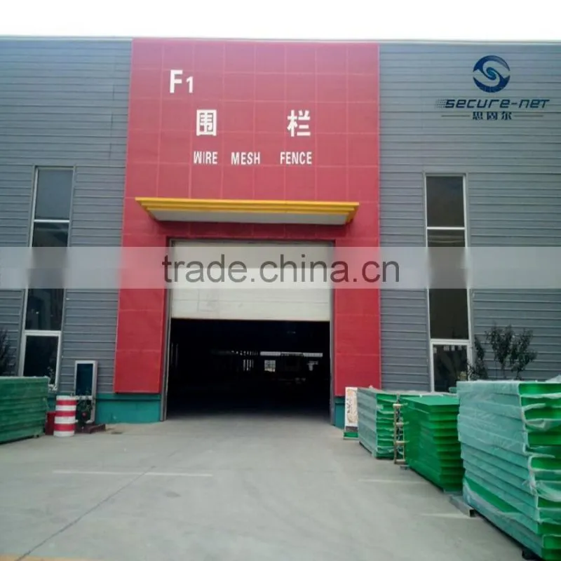 pvc coated garden fencing 3D curved fence factory directing supply