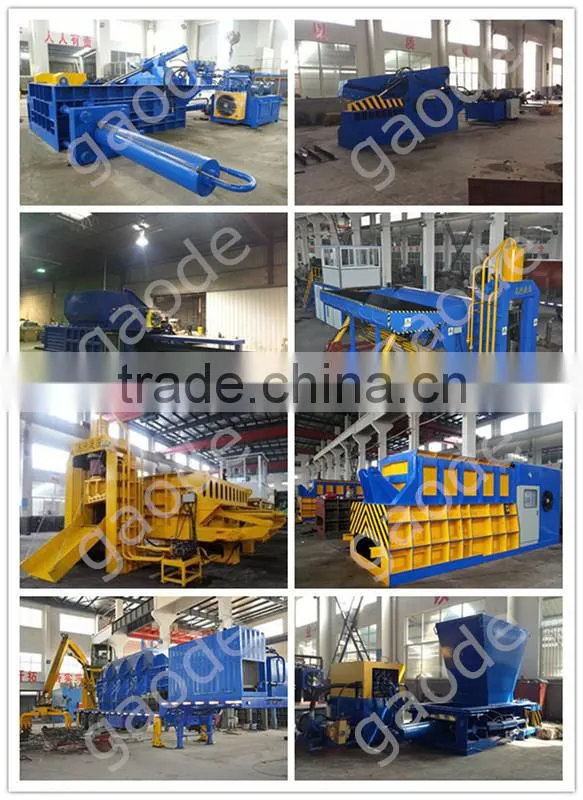 automatic hydraulic metal scrap shear press diesel drive