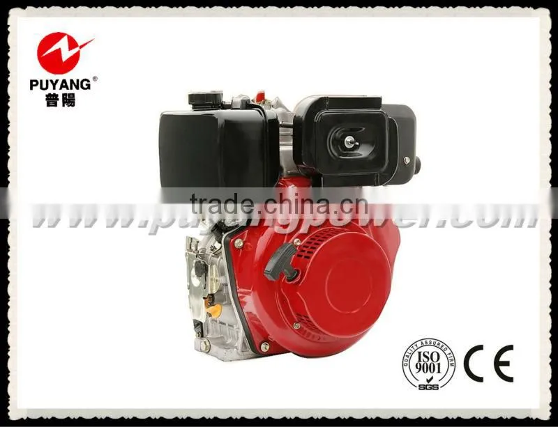 9Hp OHV air cooled single cylinder horizontal shaft gasoline engine