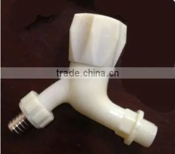 white color ABS/PVC Quarter Turn Plastic Taps/Faucet