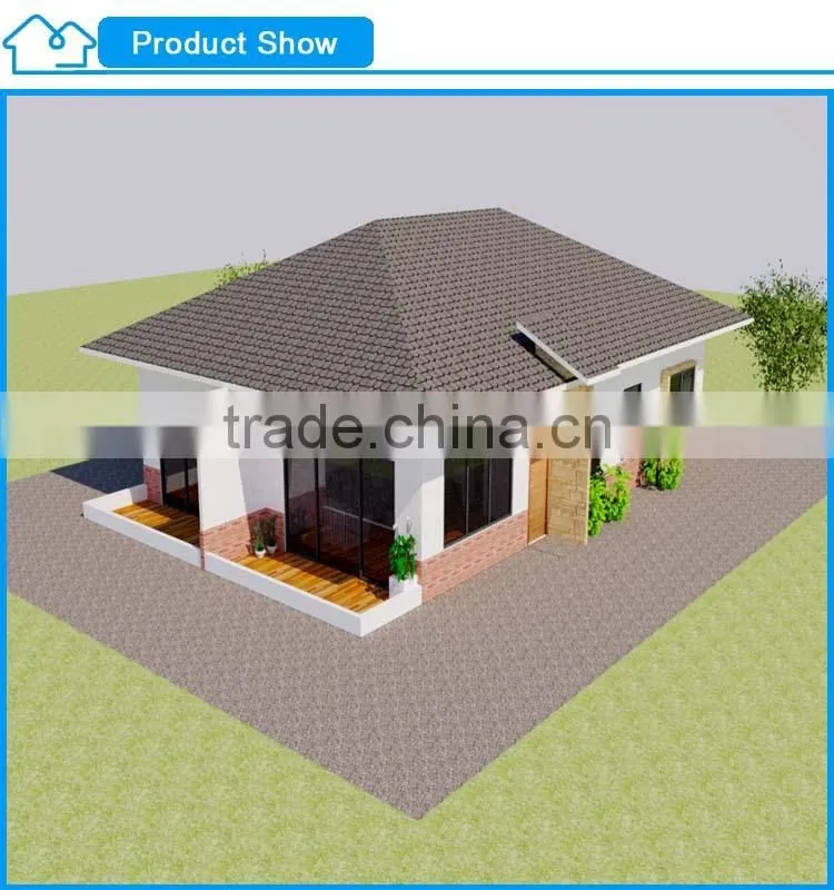 2015 Beautiful Design China Supplier Modern Steel Prefab Duplex Villa