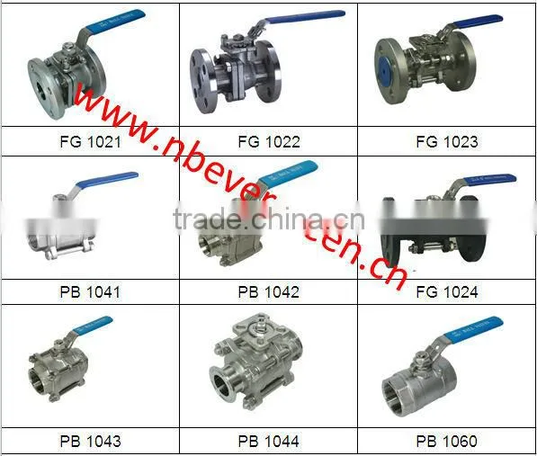 3PC Stainless Steel Flanged Ball Valve