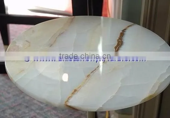 BEAUTIFUL LIGHT GREEN ONYX TABLE TOPS COLLECTION