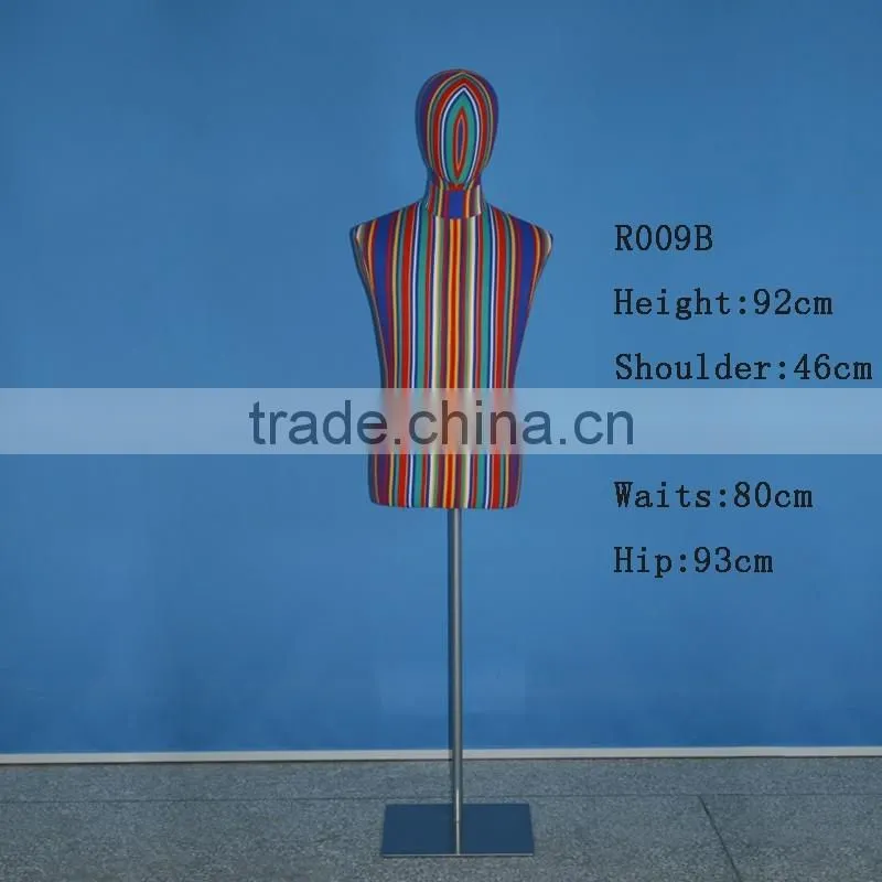 Fabric tailor vintage dress form kids torso mannequin