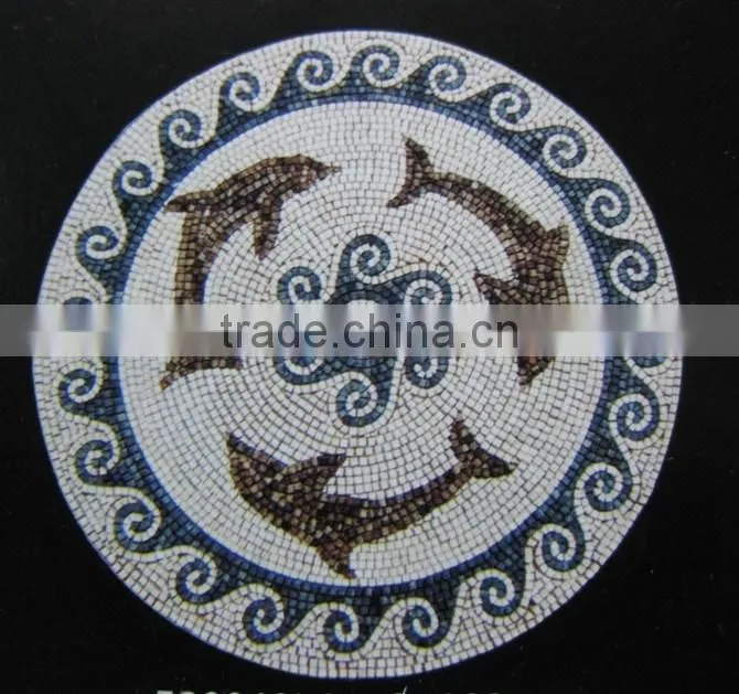 marble mosaic;mosaic pattern;multicolor mosaic pattern