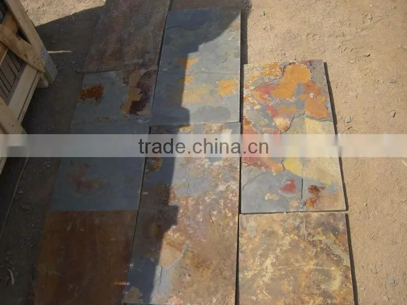 Rusty slate - different size and color