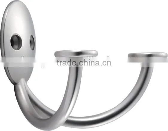 Bathroom Wall Mounted Stainless Steel Robe Hook For Clothes And Towel