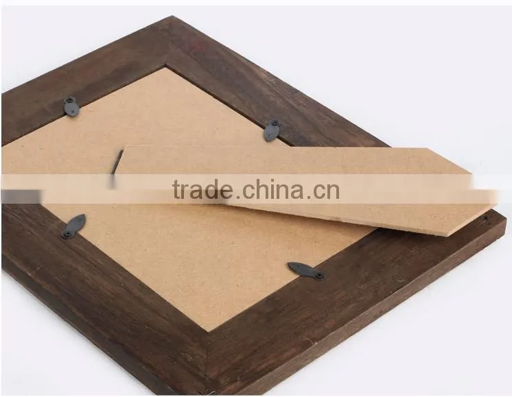 Top Popular trade assurance home decor handmade vintage wooden photo frame