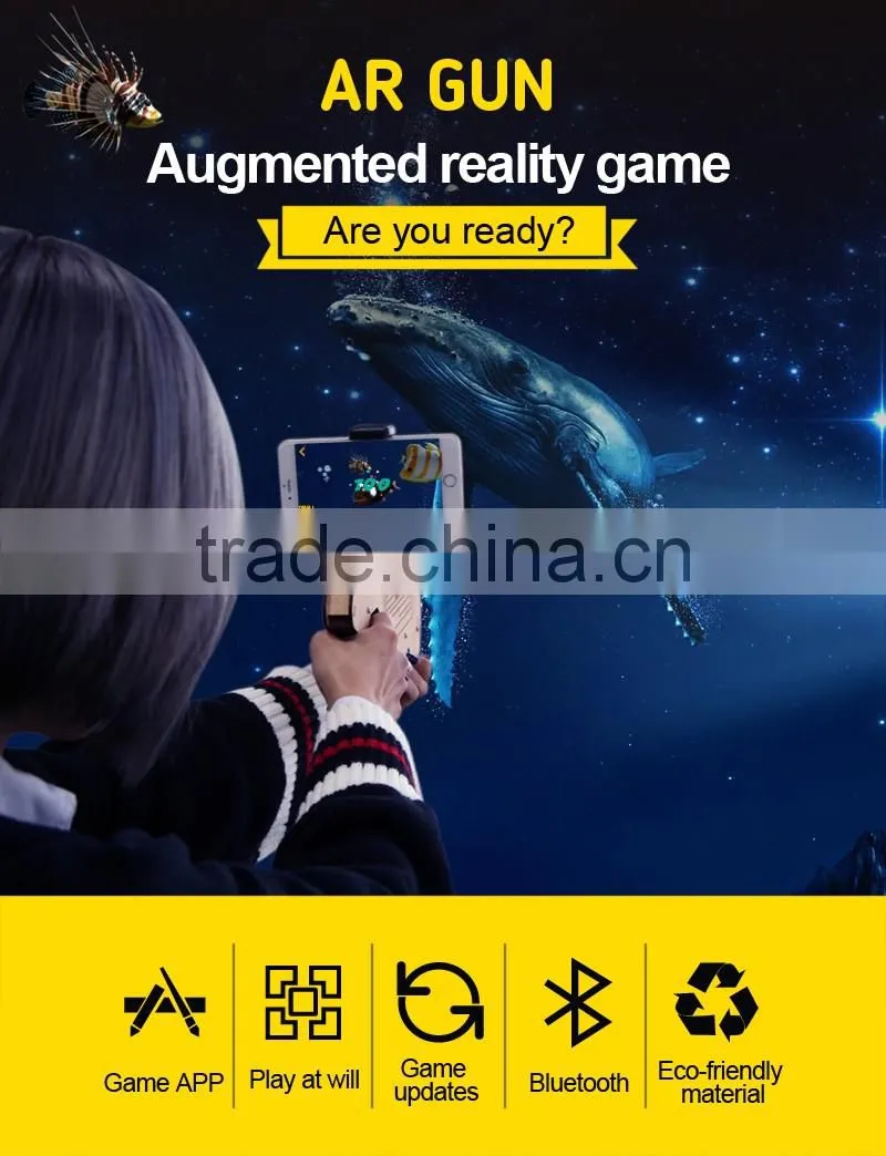 2017 Trending hot products wireless bluetooth AR GUN