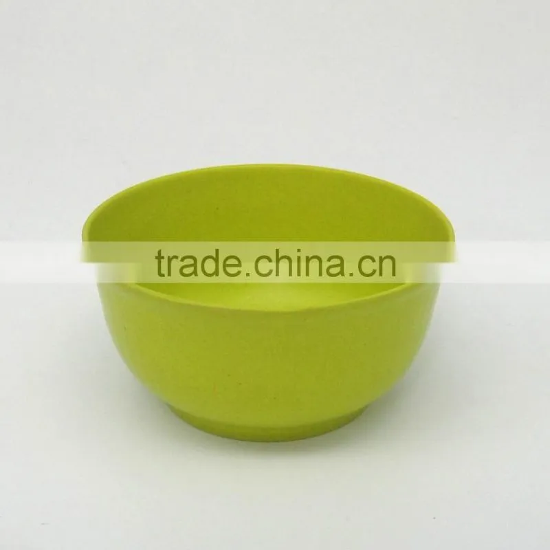 2016 popular biodegradable bamboo fiber rice bowls