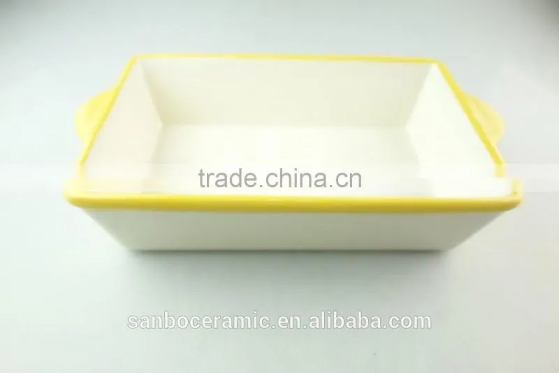 Wholesale cheap white ceramic dinner plate for daily use