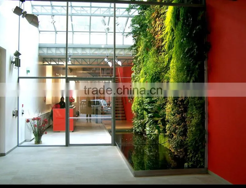 high quality Eco-friendly artificial plant wall, foliage green wall, indoor or outdoor