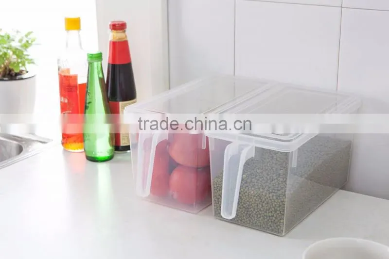 Seal storage box with handle for refrigerator