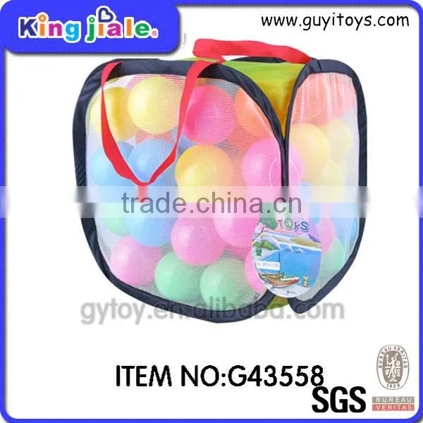 Colorful plastic bulk wholesale ball pit balls , plastic ball pit balls , bulk ball pit balls
