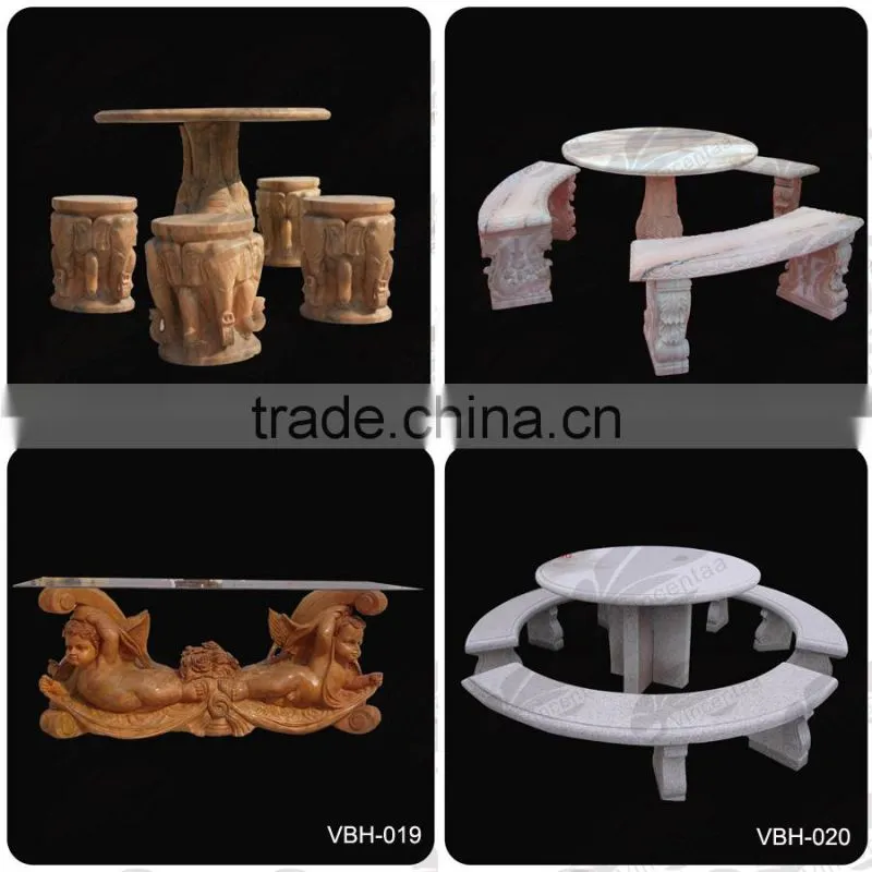 Hot Sale Marble Bench for Decoration VBC--001