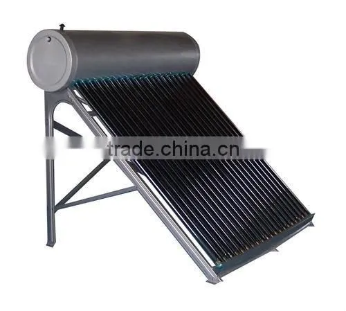 Non-pressurized solar water heater system 58*1800 mm vacuum tube