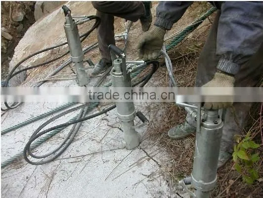 Hydraulic concrete splitting tools