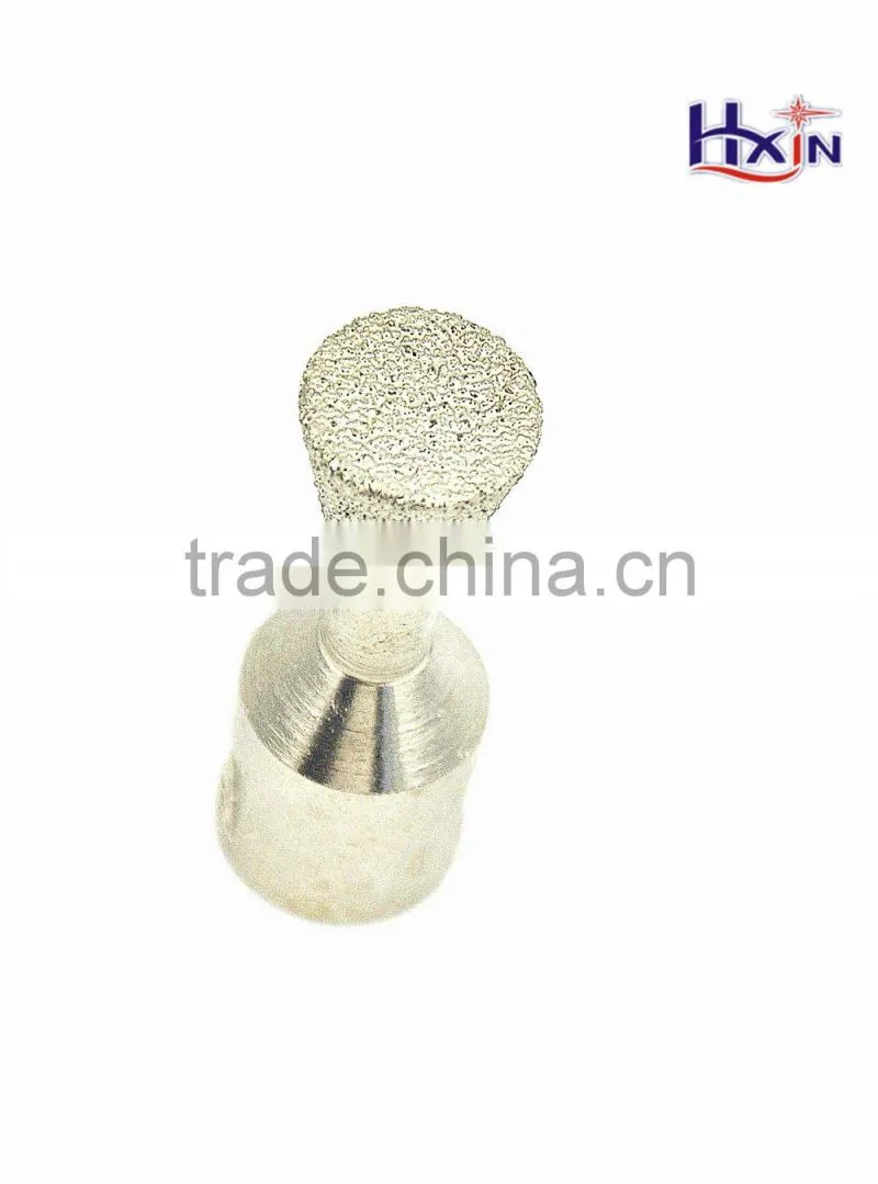 Vacuum brazed diamond carving burrs for filing stones,glass,ceramics