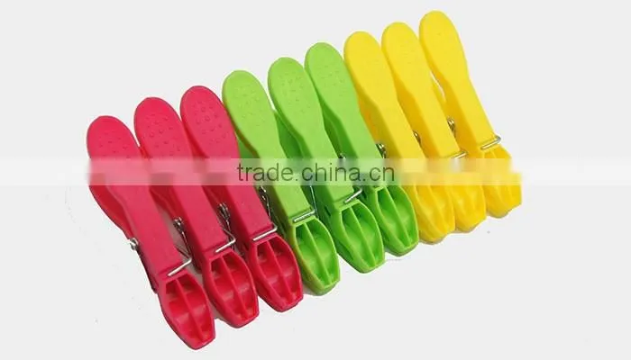 plastik stainless steel spring pretty PP material plastic peg