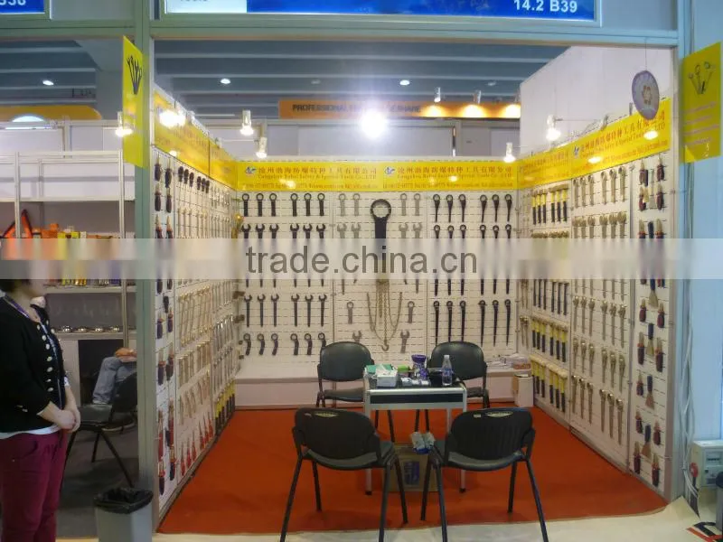 valve square driver, Al-copper alloy nonsparking hardware hand safety non spark tools China tools spanners nonmagnetic wrench