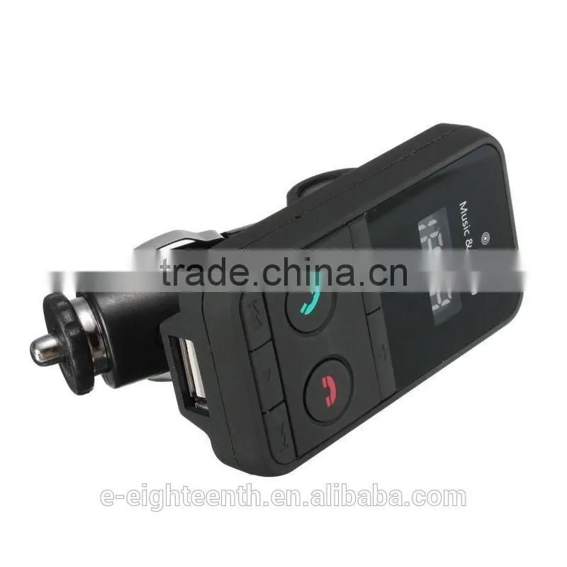 2016 Wireless Bluetooth handsfree FM Transmitter Modulator Car MP3 Player SD USB LCD Remote