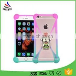High quality universal Silicone Phone Holder Silicone Cover Ultra-Thin Phone Case for iphone 6 case custom