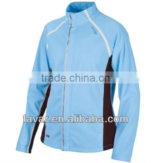 Red Women 5000mm waterproof windproof promotional softshell jacket plus size