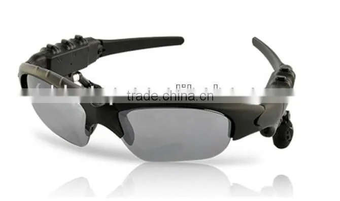 BHNSUN001 Cheap MP3 Player Sunglasses 2GB Memory with USB 2.0 Interface