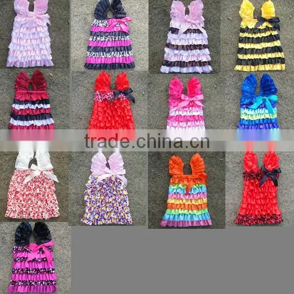 Christmas Chifforn Baby dresses lace dress